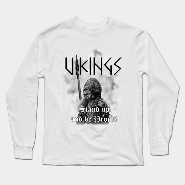 Viking Long Sleeve T-Shirt by CasperArt1